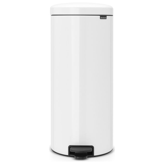 Brabantia Pedal Bin Newicon Pattumiera a Pedale 30 Litri Bianco