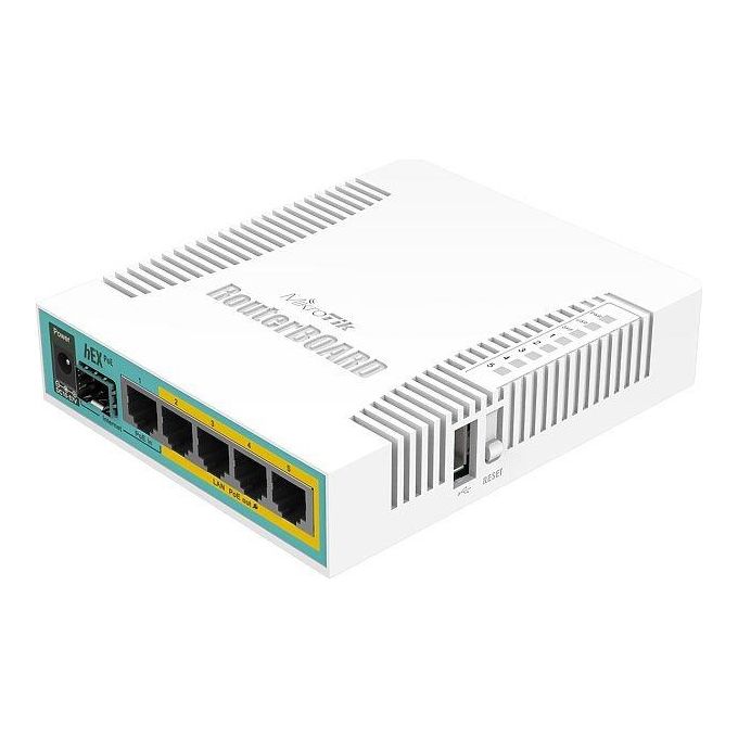 Mikrotik Router Hex Poe With 800mhz Cpu 128Mb Ram 5x Gigabit Lan