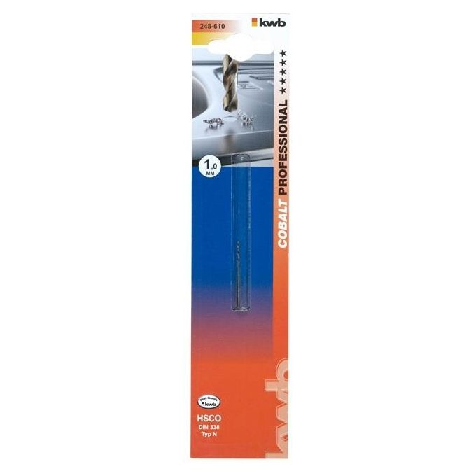 Kwb Punta Per Trapano Elicoidale 1Mm