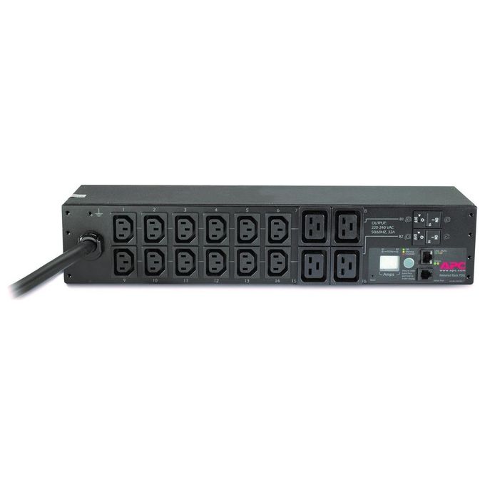 Apc AP7822B Unita' di Distribuzione dell'Energia PDU 2U 16 Prese AC Nero