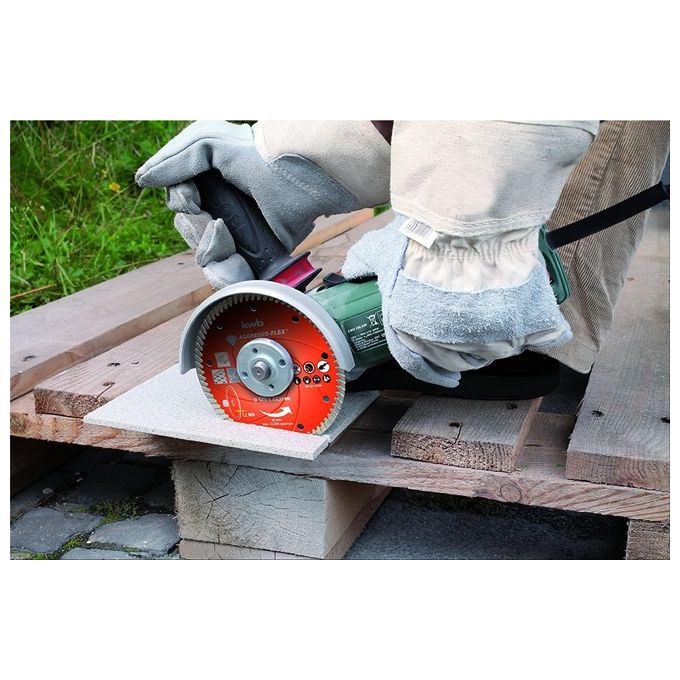 Kwb Punta Per Trapano A Batteria 125X22Mm Rosso