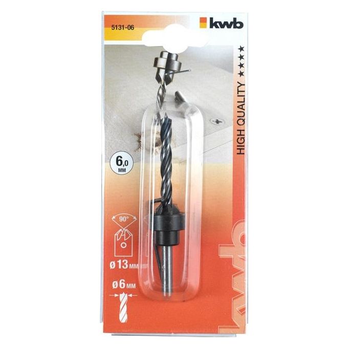 Kwb Set Svasatura 90 Ws D.6 Mm