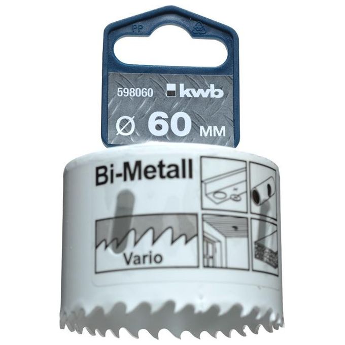Kwb Fresa A Tazza Bimetallica Hss-Co D.60 Mm