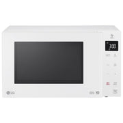 LG MH6535GDH NeoChef – Forno a Microonde con Grill 25 L, 1000 W, Tecnologia Smart Inverter con Funzione Crisp e Cottura a Vapore, Display LED, Colore Bianco
