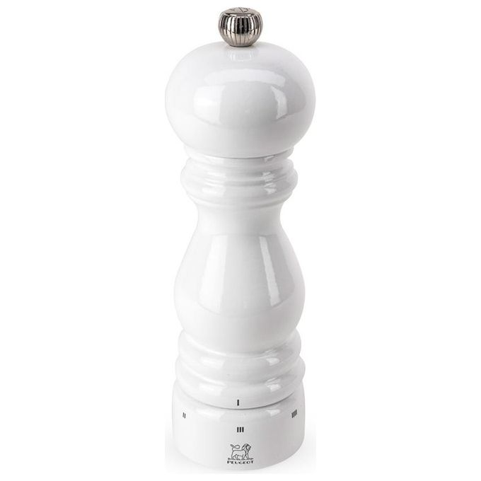 Peugeot Paris Macinasale 18cm Uselect Bianco Laccato Legno