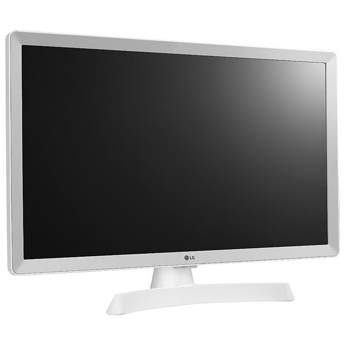 LG 24TQ510S Monitor TV 24'' Smart WebOS 22 Wi-Fi Bianco