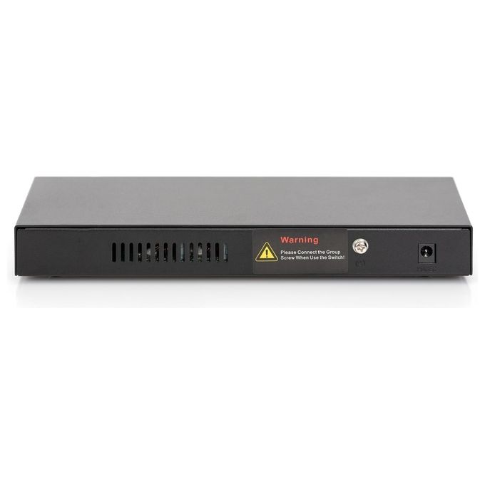 Digitus by Assmann DN-95340 Switch di Rete No Gestito Gigabit Ethernet  Supporto Power over Ethernet Nero