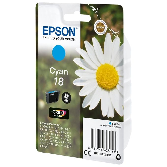 Epson cartuccia ink Margherita 18 Ciano