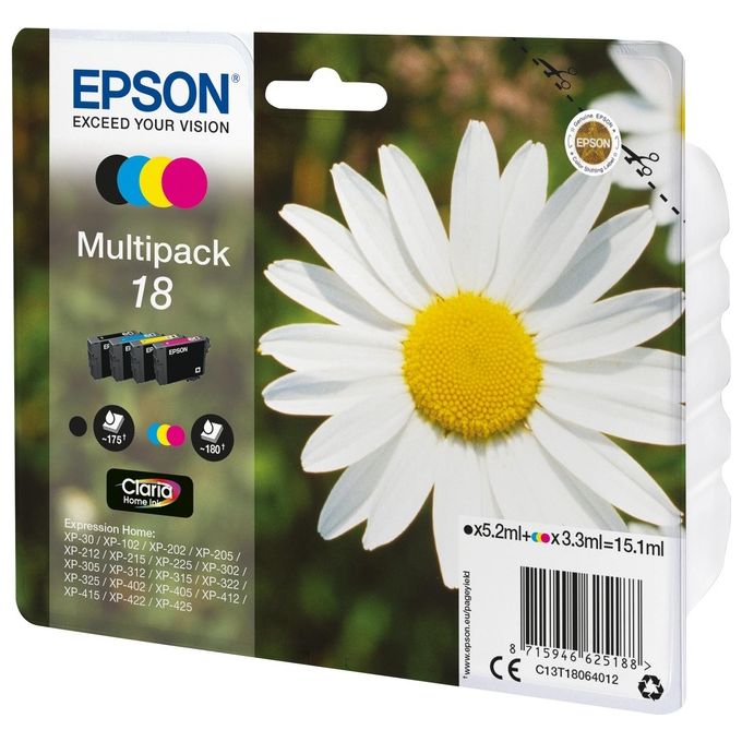 Epson Multipack Margherita n.4 Cartucce