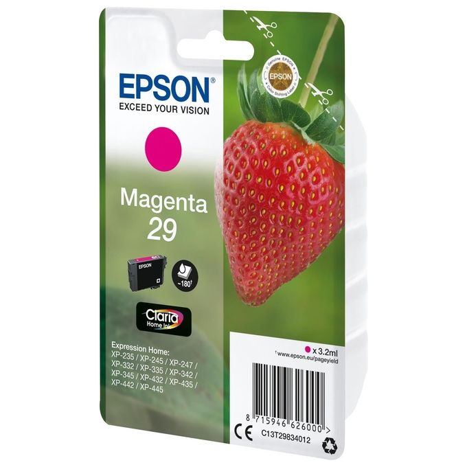 Epson Cartuccia magenta Fragola Serie 29