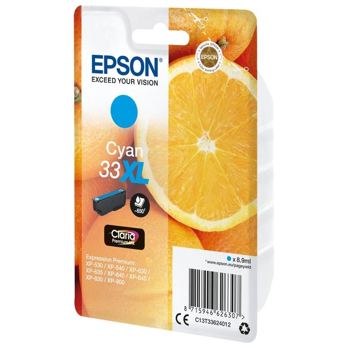 Epson cartuccia ink Arancia 33xl Ciano