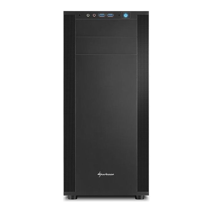 Sharkoon case M25-V atx, usb 3.0 + Audio Frontale Metal Black