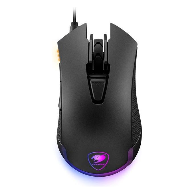 MOUSE GAMING WIRED REVENGER BLACK OPTICAL USB - COUGAR