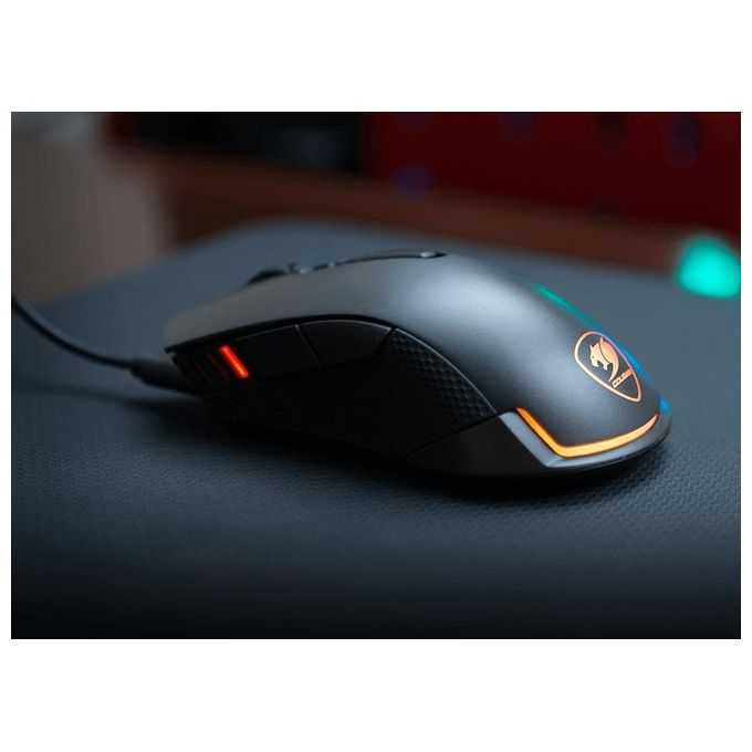 MOUSE GAMING WIRED REVENGER BLACK OPTICAL USB - COUGAR