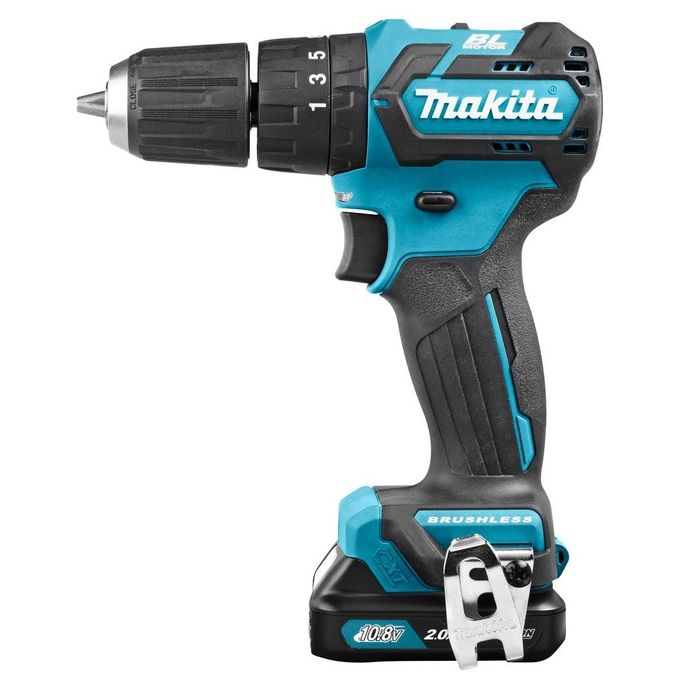 Makita Hp332Dsaj Trapano Avvitatore A Percussione 10,8V 10 Mm - 35 Nm - Bl