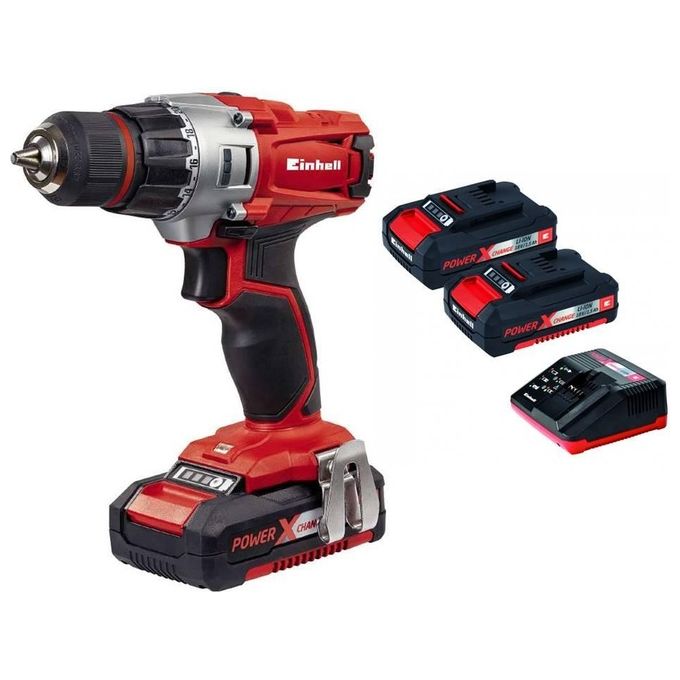 Einhell Trapano Batteria 1+1 Pxc Te-Cd18-2Likit