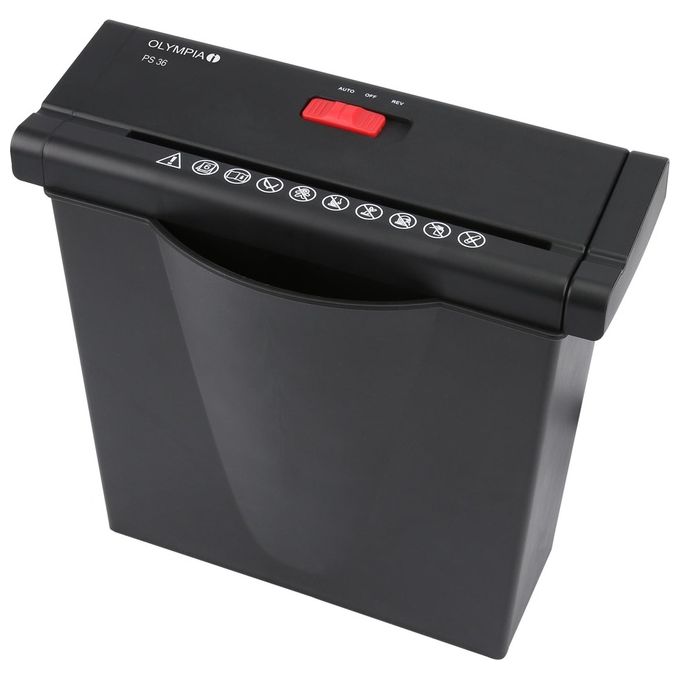 Olympia Distruggi Documenti PS 36 a Strisce 34cm Nero