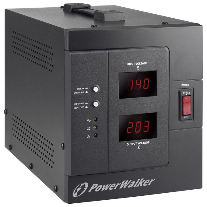 Bluewalker PowerWalker AVR 3000-SIV Regolatore di Tensione 230V Nero