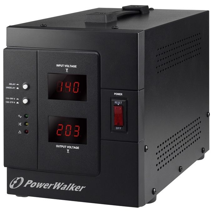 Bluewalker PowerWalker AVR 3000-SIV Regolatore di Tensione 230V Nero