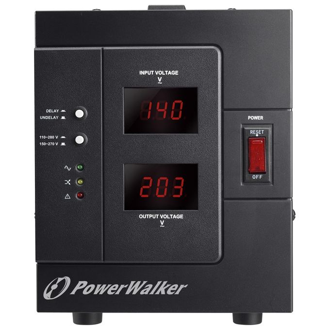 Bluewalker PowerWalker AVR 3000-SIV Regolatore di Tensione 230V Nero