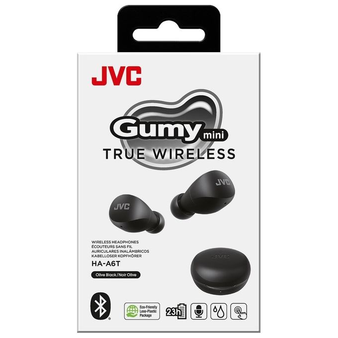 Jvc HA-A6T Gumy Mini True Wireless Bluetooth Nero