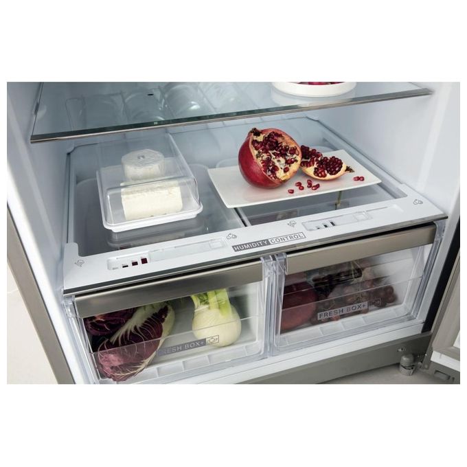 Whirlpool WT70E 952 X Frigorifero Doppia Porta Libera Installazione 457 Litri Classe Energetica E Acciaio Inossidabile