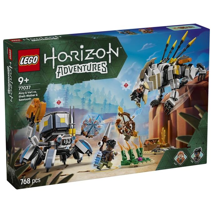 LEGO 77037 Horizon Adventures Set da Costruzione con 2 Minifigure e 2 Robot Giocattolo 768 Pezzi colore Multicolore