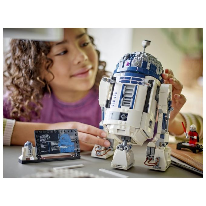 LEGO Star Wars 75379 R2-D2, Modellino da Costruire di Droide con Parti Mobili e Accessori, Giochi Bambini 10+ con Minifigure