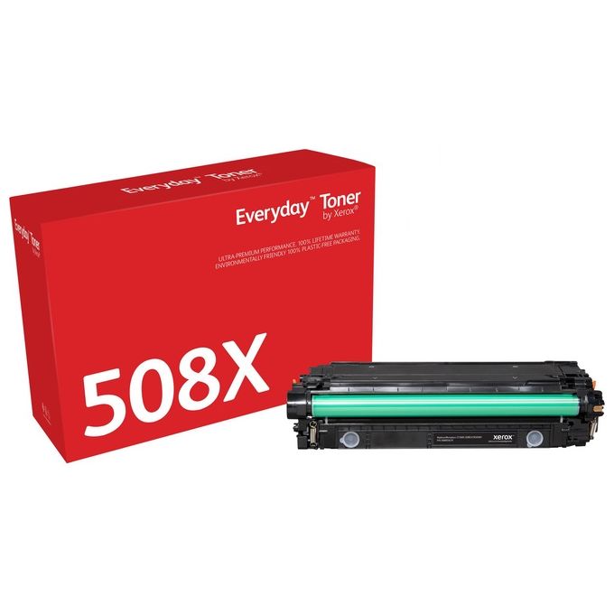 Xerox Toner Everyday Nero per HP Cf360x-Crg-040hbk 12500 Pagine