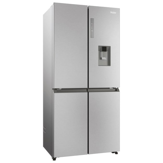 Haier Cube 83 HCR3818EWMM Frigorifero Side by Side 463L 4 Porte No Frost Platino