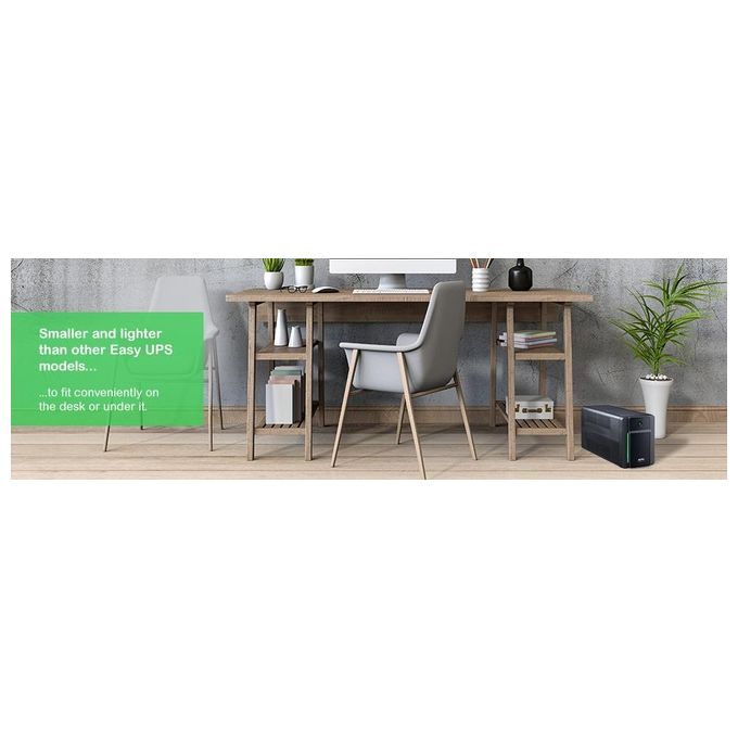Apc Back Ups 1200 Va  Bx1200Mi, Batteria di Backup e Protezione dagli Sbalzi di Tensione, Gruppo di Continuita' con Avr, Protezione delle Linee Dati