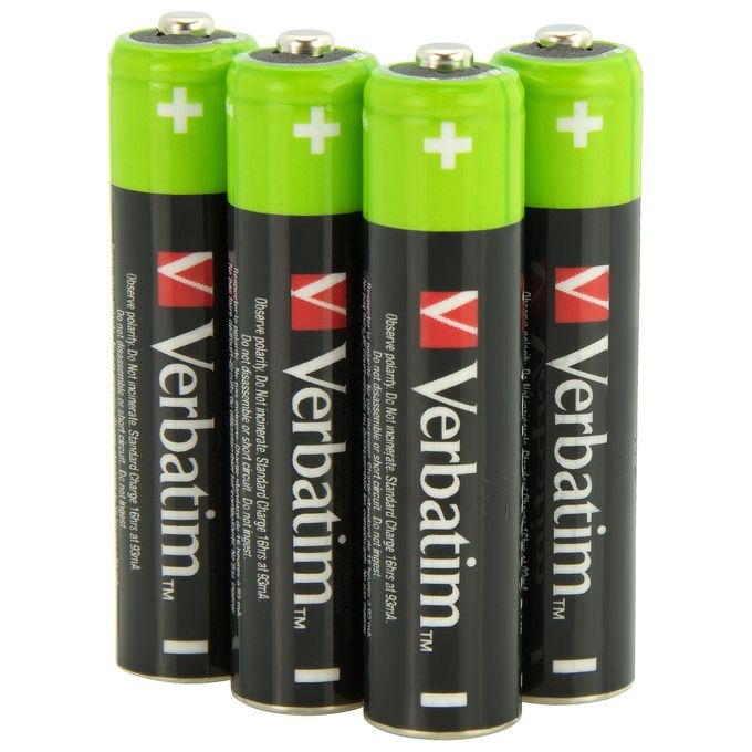 Verbatim Batteria Monouso Mini Stilo AAA Nichel-Metallo Idruro (NiMH)