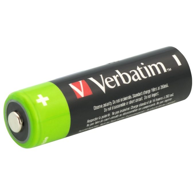 Verbatim Batteria Monouso Stilo AA Nichel-Metallo Idruro (NiMH)