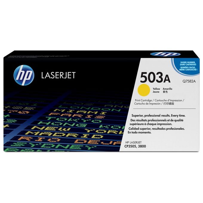 Hp toner giallo 6000 pagine per 3800 3600 3505