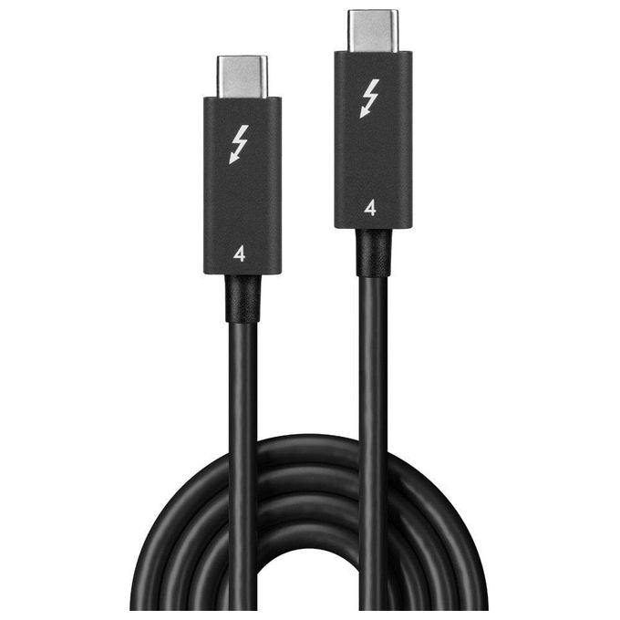 Lindy Cavo Thunderbolt 2mt 40 Gbit-s Nero