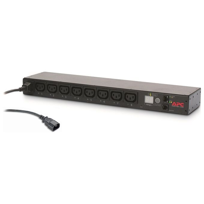 Apc AP7920B Unita' di Distribuzione dell'Energia Pdu 0u-1u Nero 8 Prese Ac