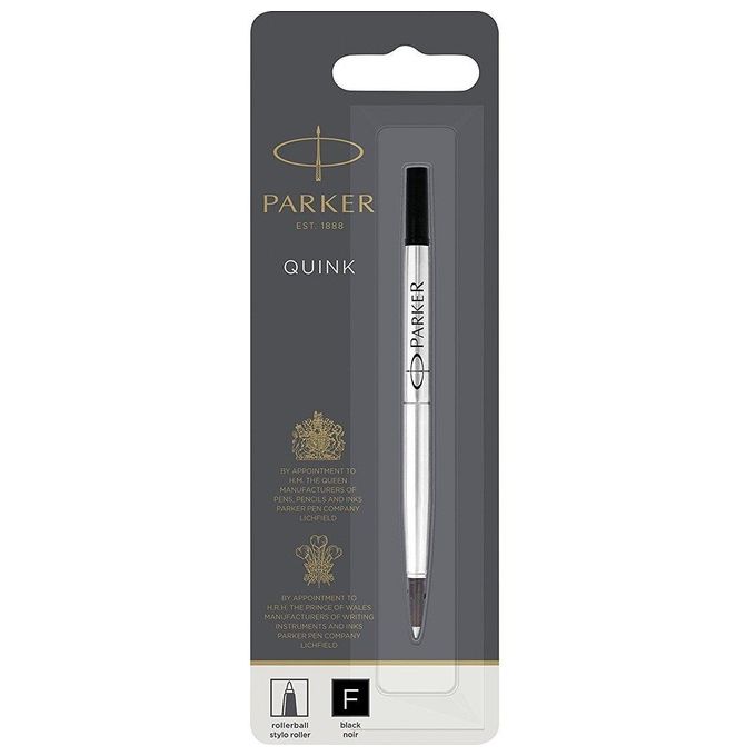 Parker Ricarica per Penna Roller Punta Fine Nero