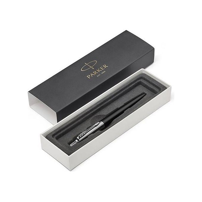 Parker Penna a sfera Jotter Bond Street Black con dettagli cromati
