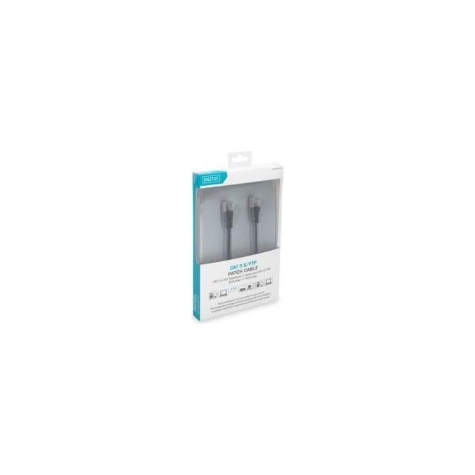 Digitus Cavo di Rete Cat6 S-Ftp 1mt Nero