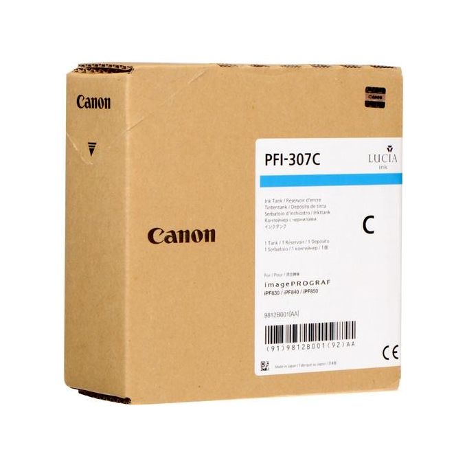 Canon Serbatoio ciano Pfi-307 c (330ml)