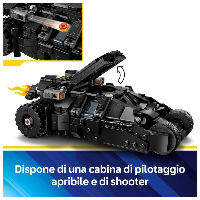 LEGO 76303 Tumbler di Batman Contro Two-Face e The Joker Set da Costruzione 429 pezzi colore Multicolore