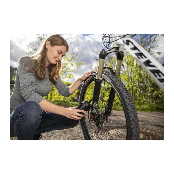 Wiha 45255 Zai Hause Compressore a Batteria Portatile 150 PSI 55W 4000 mAh USB-C colore Nero