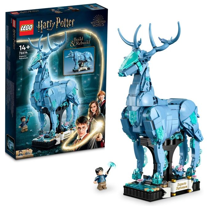 Lego, Harry Potter Expecto Patronum, Set Costruzioni 2 in 1, 76414