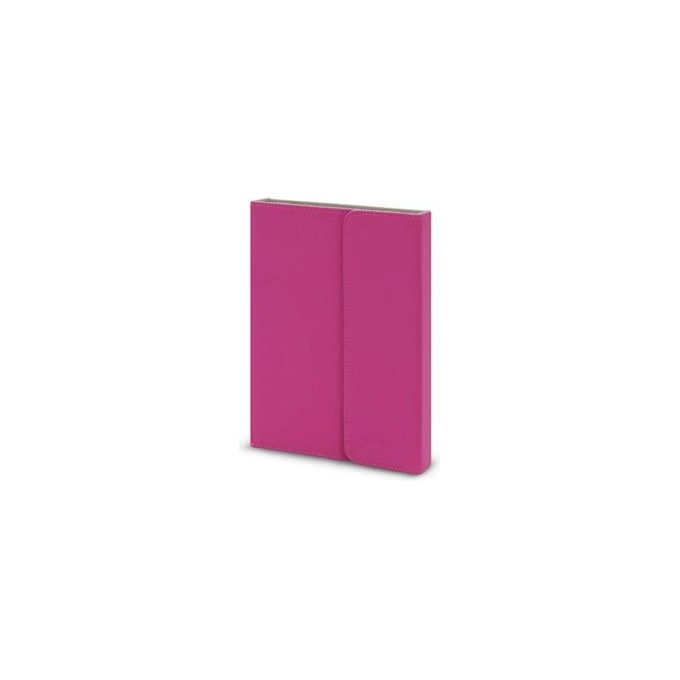 Hamlet XPADCV780PN Flip cover per tablet finta pelle rosa