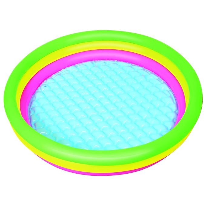 Bestway 51104 Piscina Tonda Arcobaleno 102 H 25