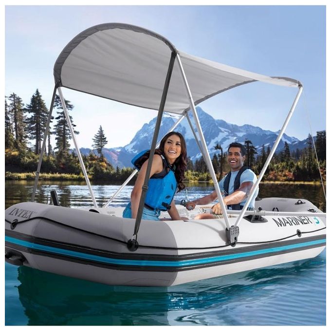 Intex 68600 Tettoia Parasole per Canotti 160x142 cm
