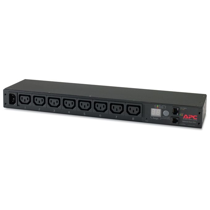 Apc AP7820B Unita' di Distribuzione dell'Energia Pdu 8 Prese Ac 0u-1u Nero