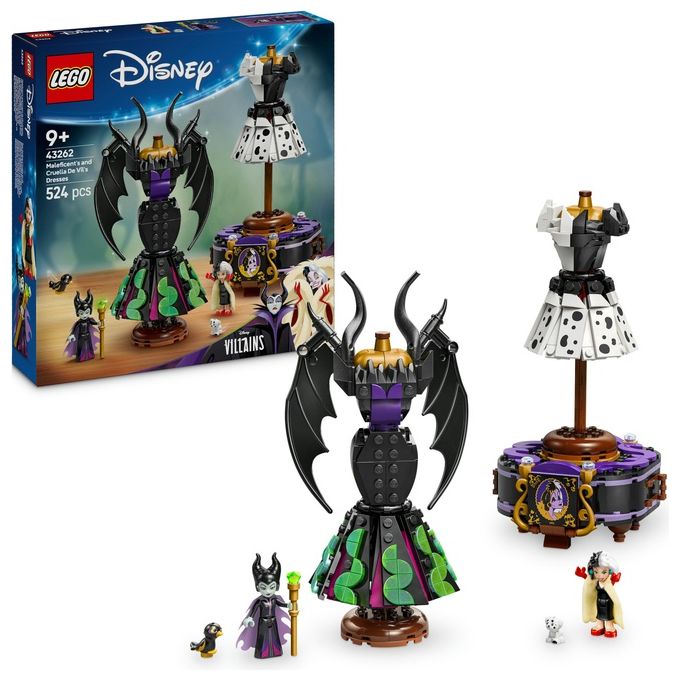 LEGO Disney Classic Abiti di Malefica e Crudelia De Mon