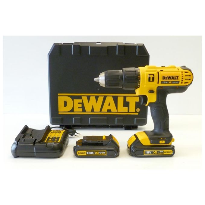 DeWalt DCD776C2 Trapano Avvitatore 2 Velocita' 18V Mandrino Autoserrante 1,5-13mm