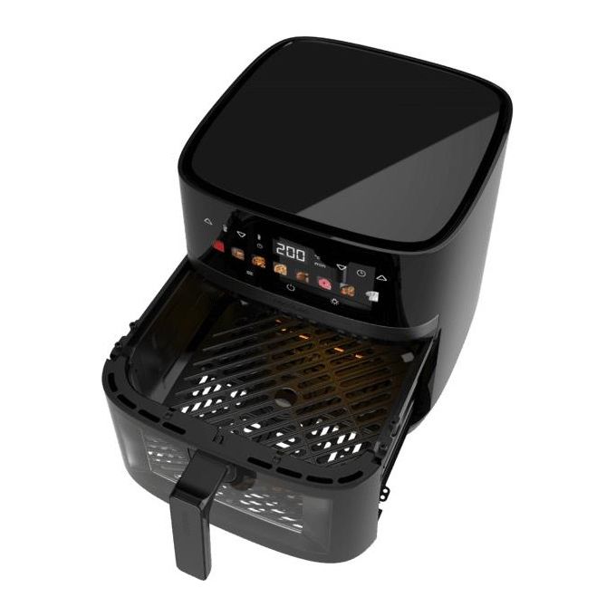 Cecotec Cecofryegrill Duoheat 8000 Friggitrice Ad Aria 8 Litri 2200W Nero